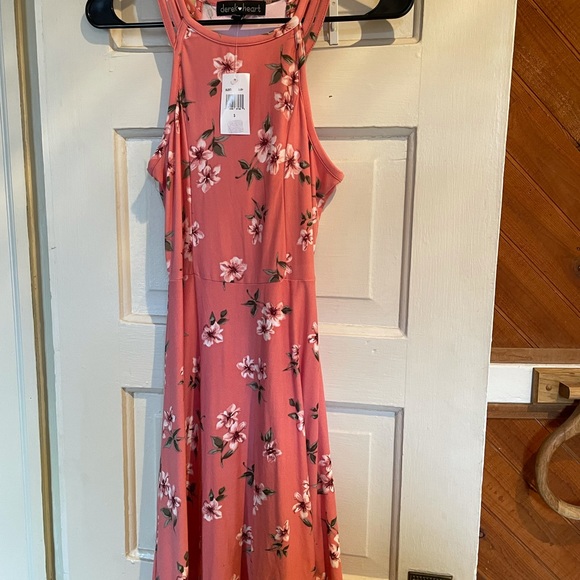 Floral pink dress - Picture 1 of 3